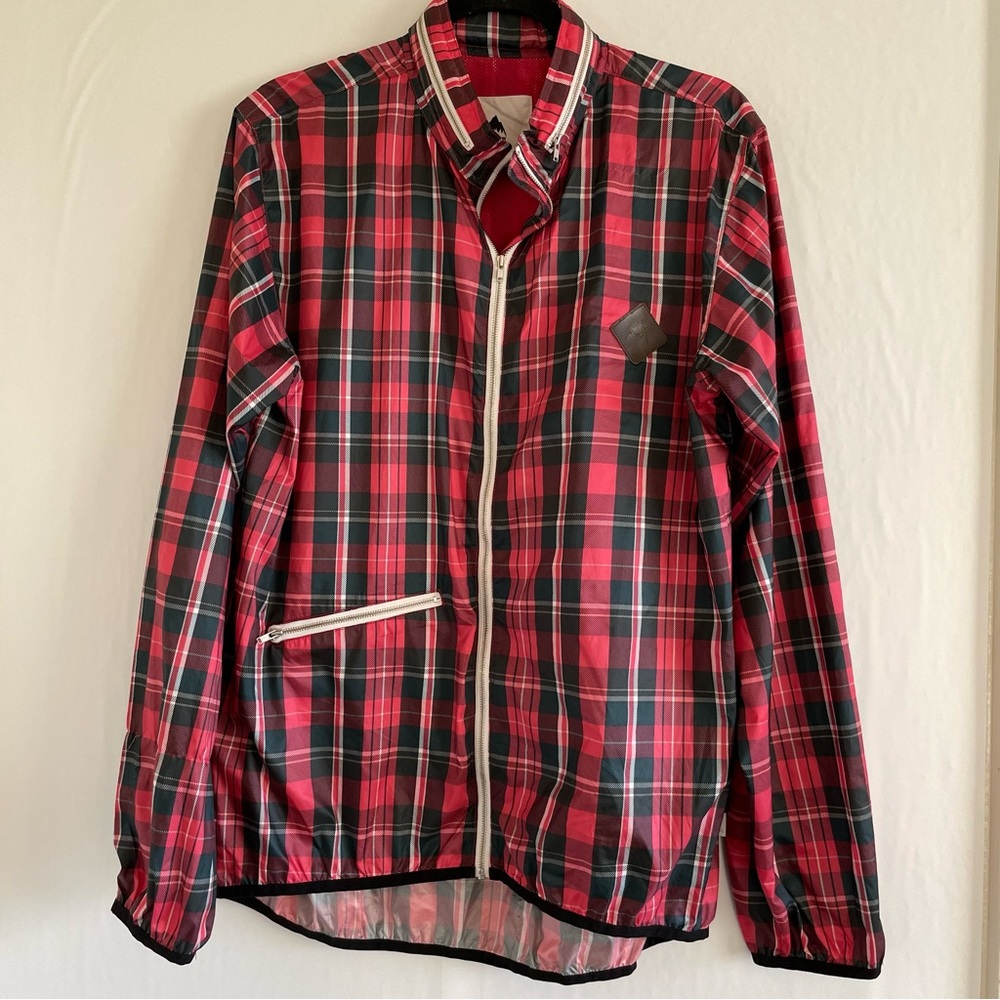 Burton Plaid Lightweight Windbreaker Size L